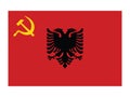 Provisional Flag of Albania 1944Ã¢â¬â1946